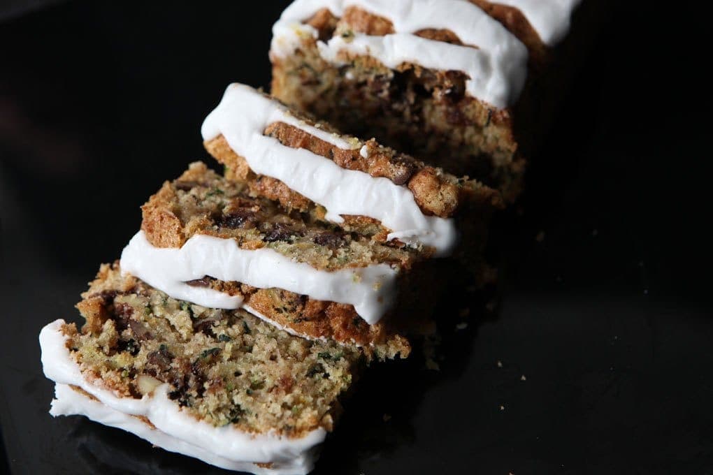 Zucchini Chocolate Chip Nut breads & pastries