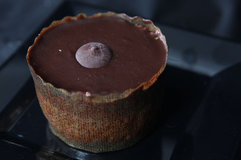 Chocolate Mousse cheesecake cups