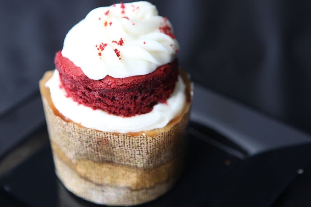 Red Velvet cheesecake cups